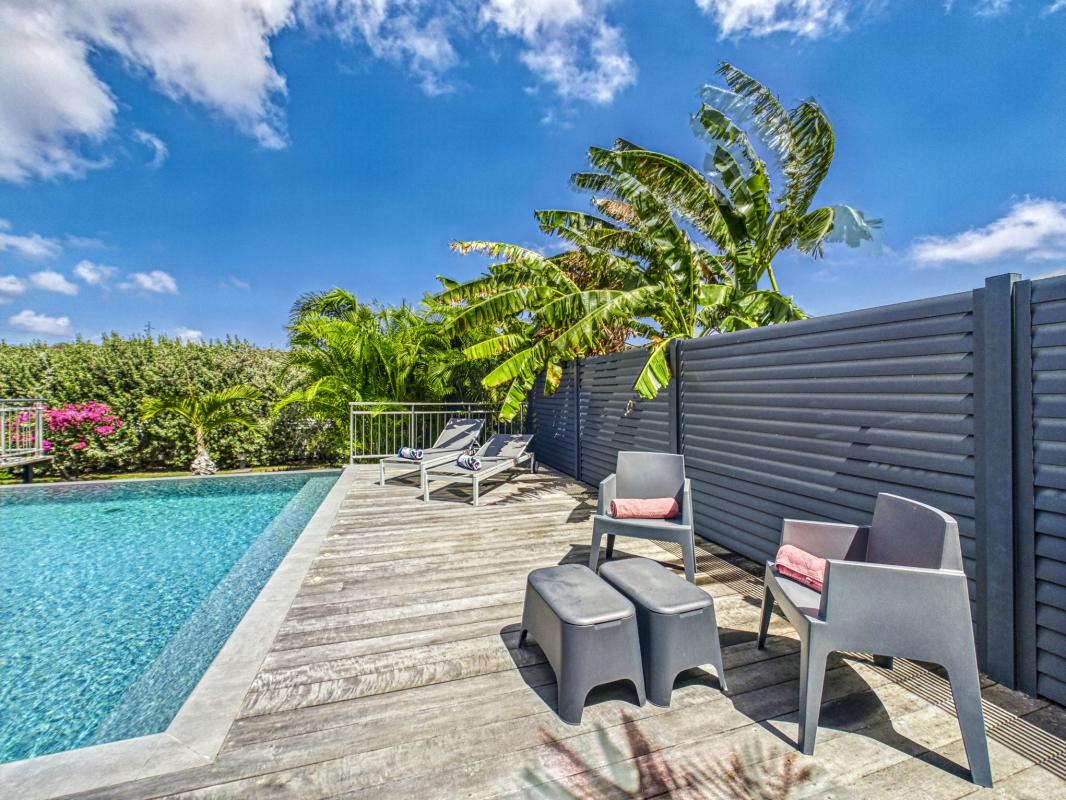 39.Location villa piscine Saint François Guadeloupe_Solarium